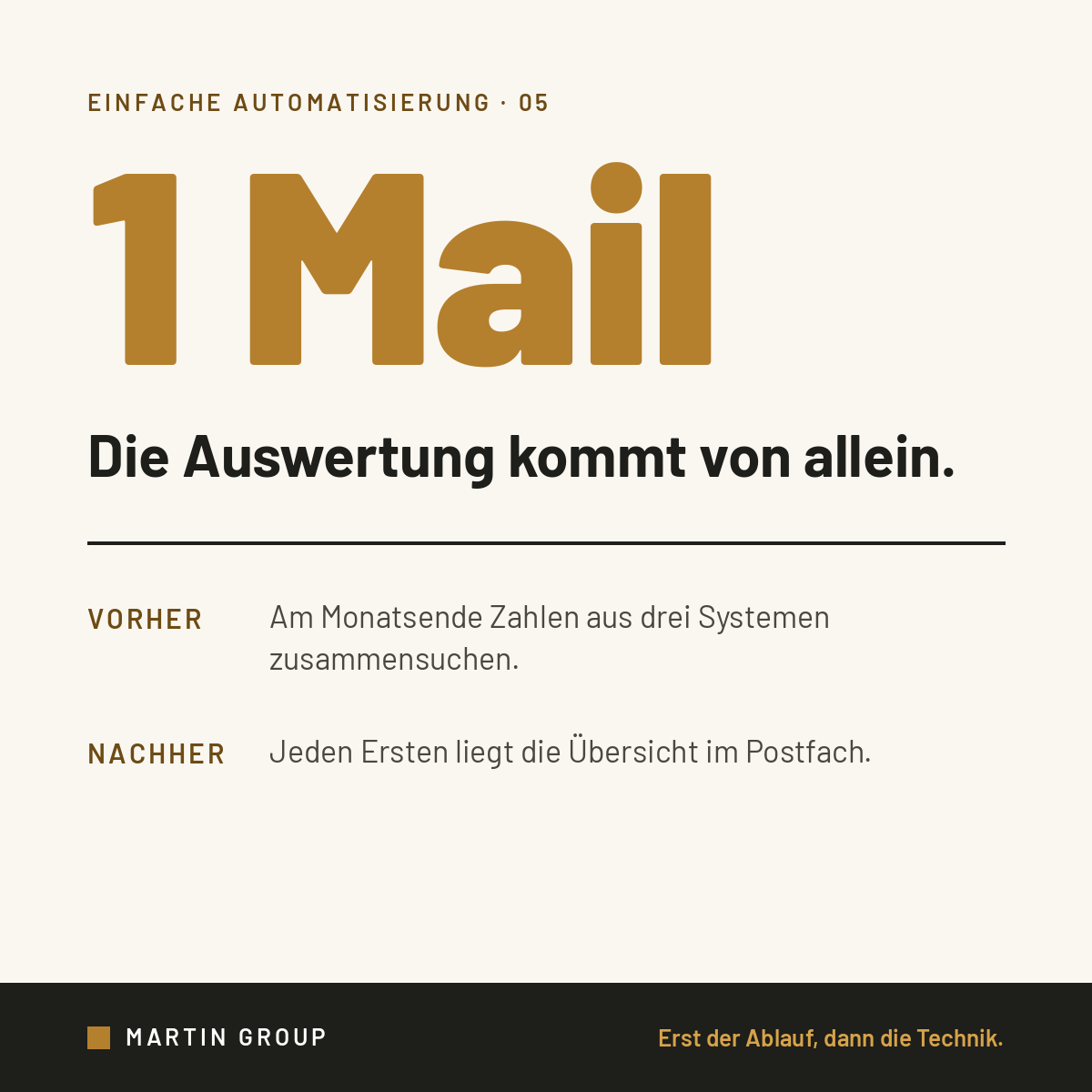 Die Zahlen sind da. Nur nicht an einem Ort.